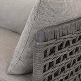 Cabana Weave Right Sofa Graphite