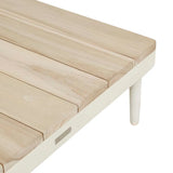 cabana weave coffee table ivory