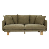 Vittoria Elliot Three Seater Sofa Copeland Olive