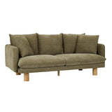 Vittoria Elliot Three Seater Sofa Copeland Olive