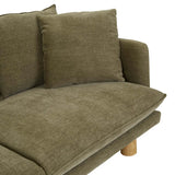 Vittoria Elliot Three Seater Sofa Copeland Olive