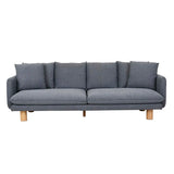 Vittoria Elliot Four Seater Sofa Prussian