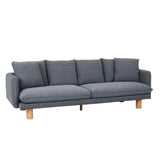 Vittoria Elliot Four Seater Sofa Prussian