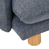 Vittoria Elliot Four Seater Sofa Prussian