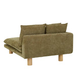 Vittoria Elliot Left Chaise Copeland Olive