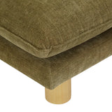 Vittoria Elliot Left Chaise Copeland Olive