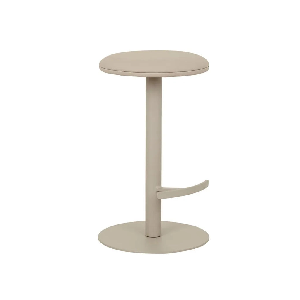 Plum Swivel Barstool Cashmere