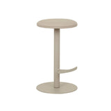Plum Swivel Barstool Cashmere