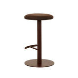 Plum Swivel Barstool Syrah