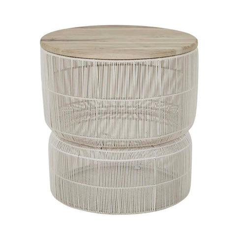 Corsica Float Side Table Chalk