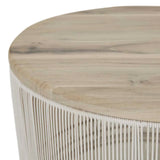 corsica float side table chalk