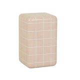 Seville Tile Side Table Pink and White