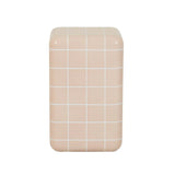 Seville Tile Side Table Pink and White