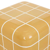 Seville Tile Side Table Honey