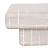 Seville Tile Coffee Table Pearl White