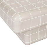 Seville Tile Coffee Table Pearl White