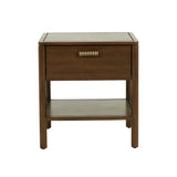 Marlow Bedside Chocolate Oak