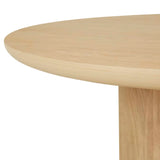 Seb Round Dining Table Oak