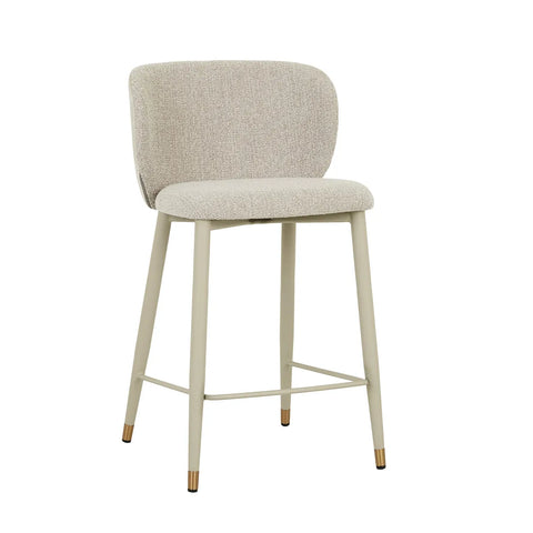 Cara Barstool Chai Boucle