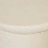 Petra Sphere Side Table Ivory