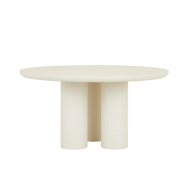 Seb Round Dining Table Porcelain – the design library