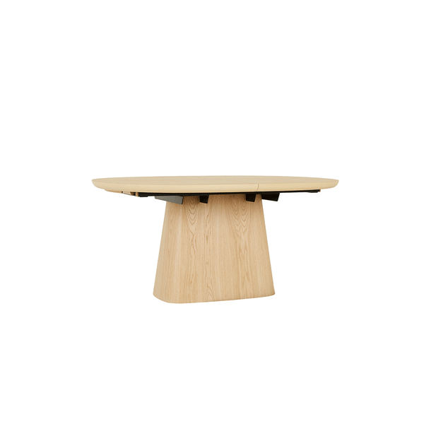 Seb Pebble Extendable Dining Table Oak – the design library