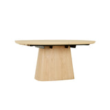 Seb Pebble Extendable Dining Table Oak
