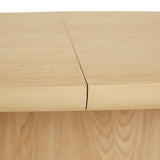 Seb Pebble Extendable Dining Table Oak