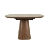 Seb Pebble Extendable Dining Table Walnut
