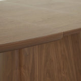 Seb Pebble Extendable Dining Table Walnut