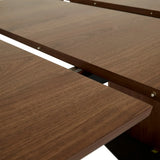 Seb Glide Extendable Dining Table Walnut