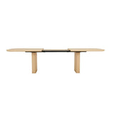 Seb Glide Extendable Dining Table Oak