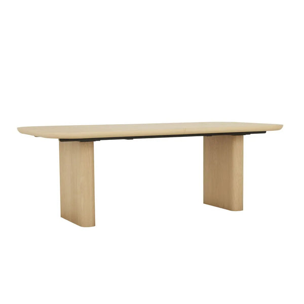 Seb Glide Extendable Dining Table Oak – the design library