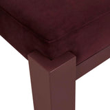 Ninette Armchair Plum Velvet
