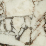 Oberon Crescent Marble Entertainment Unit Smoked Ash 1800mm