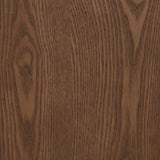 Oberon Crescent Marble Entertainment Unit Smoked Ash 1800mm