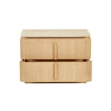 Billie Marble Buffet Marble Bedside Natural