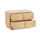 Billie Marble Buffet Marble Bedside Natural