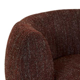 hugo vera sofa chair plum speckle