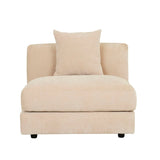 Madrid Curve Centre Sofa Soft Wheat