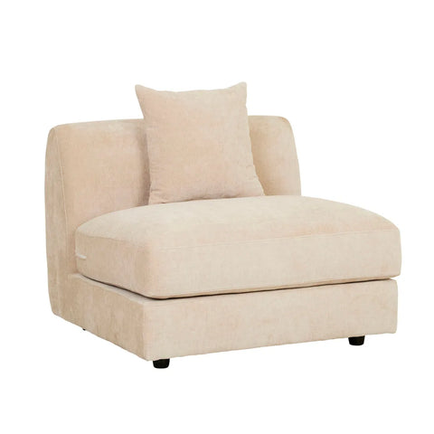 Madrid Curve Centre Sofa Soft Wheat