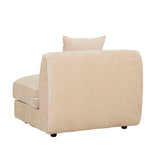 Madrid Curve Centre Sofa Soft Wheat