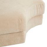 Madrid Curve Corner Sofa Soft Wheat