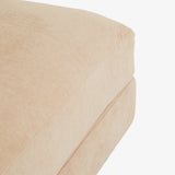 Madrid Curve Left Chaise Sofa Soft Tweed