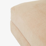 Madrid Curve Right Chaise Sofa Soft Tweed