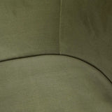 Kennedy Becket Sofa Chair Olive Green Velvet