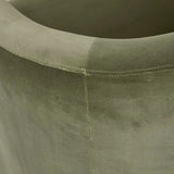 Kennedy Becket Sofa Chair Olive Green Velvet