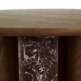 Helio Round Dining Table Smoked Ash