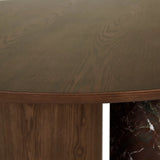 Helio Round Dining Table Smoked Ash