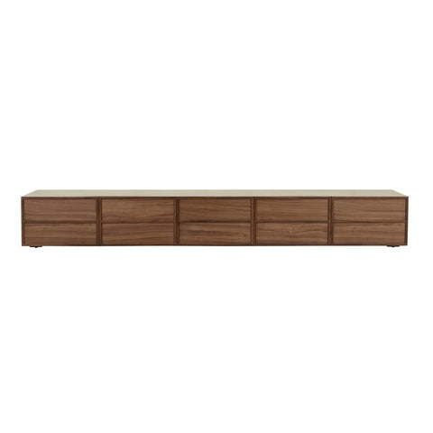 Marcel Entertainment Unit Large Walnut